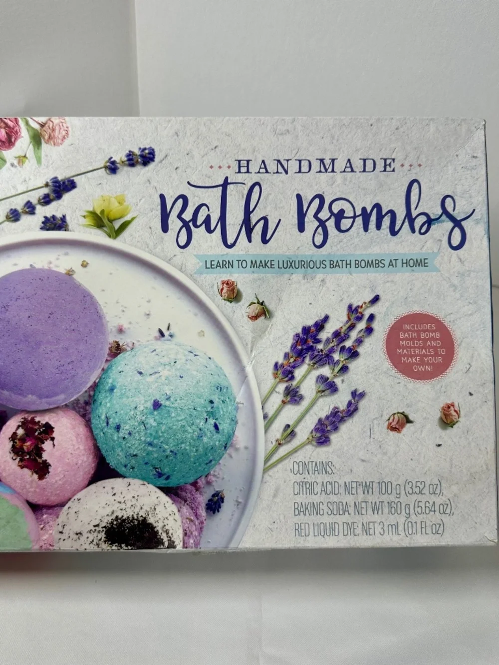 Handmade Bath Bombs, Learn to Make Luxurious Bath Bombs at Home Kit.